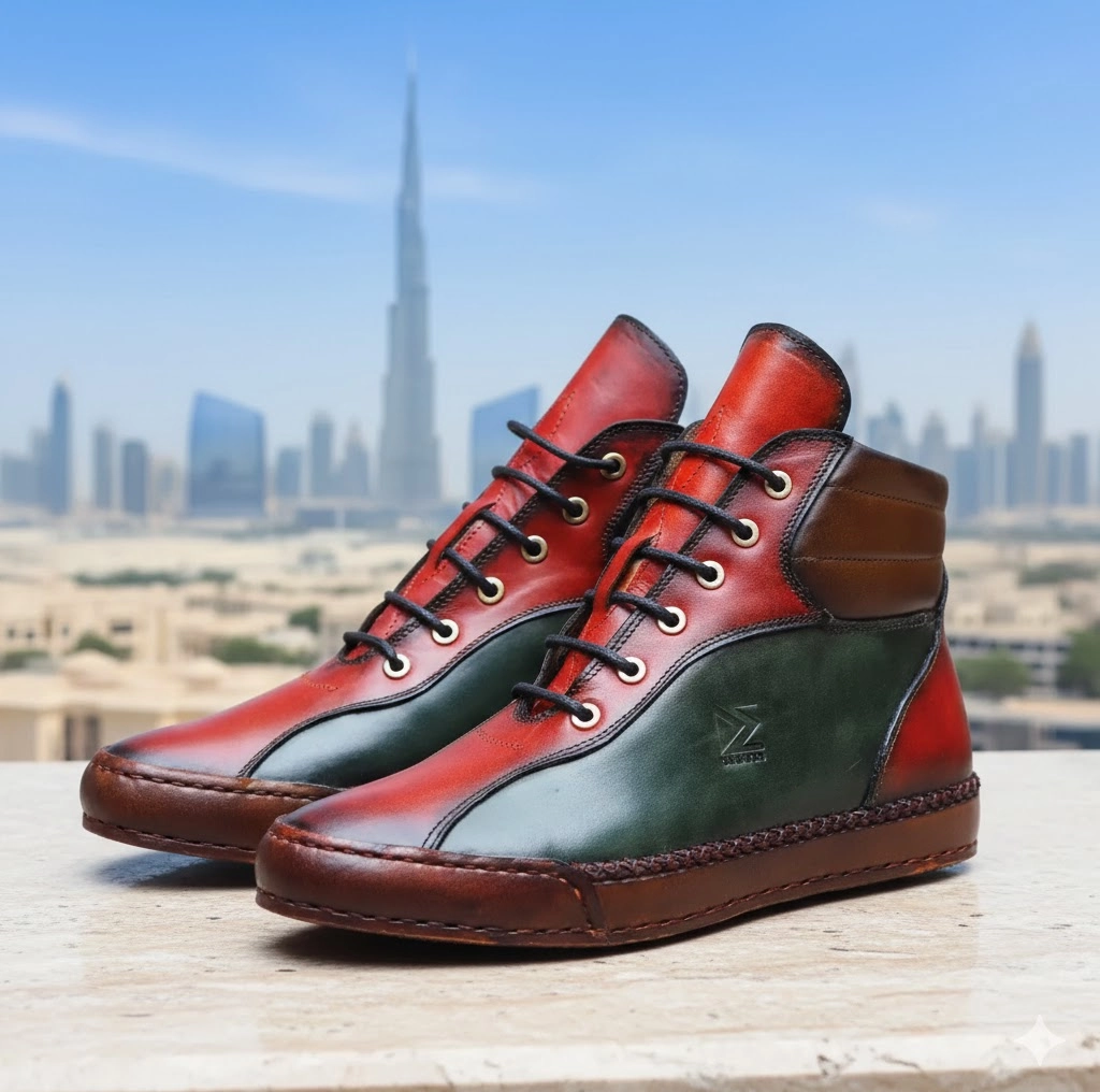 Damatch Forest Fire - Artisanal High-Top Heritage