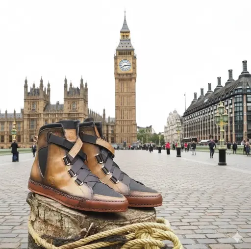 Obsidian Azure Wingtip - Luxury Heritage