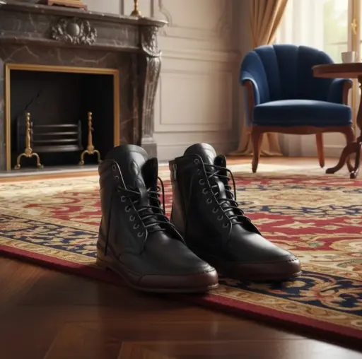 Azure Patina High-Top - Luxury Heritage