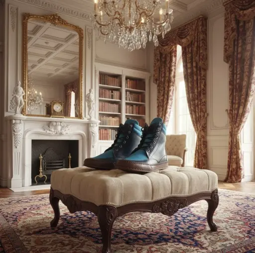 Azure Heritage High-Top - Luxury Heritage